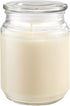Candle-lite Scented Candles, Creamy Vanilla Swirl Fragrance, One 18 oz. Single-Wick Aromatherapy Candle with 110 Hours of Burn Time, Off-White Col...