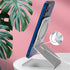 Desk Phone Stand with 3ft 15W Type-C Magnetic Wireless Charger Compatible with MagSafe iPhone 15/14/13/12 Series for Office,Study Room Desktop, Be...