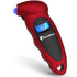Digital Tire Pressure Gauge 150 PSI, 4 Settings, Tire Gauge for Car, Truck, Motorcycle, Bicycle with Backlit LCD and Non-Slip Grip (Red)...