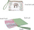 Rantanto Small Cute Cash Coin Purse, Canvas Change Purse, Kawaii Coin Pouch With Handle Christmas Gift For Women Teenager Girls (BG0001 Flower Ele...