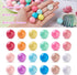 Beadthoven 120pcs 12 Colors Bubblegum Beads Bulk 20mm Focal Beads for Pens Opaque Candy Color Easter Beads Large Acrylic Beads Plastic Chunky Bead...