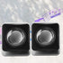 Computer Speakers for Desktop PC Laptop Mac, USB 2.0 Mini Wired Combination Speaker Dual Stereo Clear Speaker System with Volume Control...
