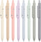 School Supplies Aesthetic Gel Pens, 0.5mm Fine Point Black Cute Pens Office Desk Accessories, Japanese Stationary Home Work Essentials Nurse Schoo...