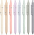 School Supplies Aesthetic Gel Pens, 0.5mm Fine Point Black Cute Pens Office Desk Accessories, Japanese Stationary Home Work Essentials Nurse Schoo...
