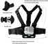 4 in 1 Chest Strap and Head Mount for Gopro Hero 12, 11, 10, AKASO EK7000, Brave 4, V50, Dragon Touch, WOLFANG Action Cameras...