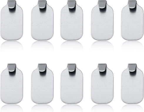Self Adhesive Hook Stick on Wall 304 Stainless Steel Polished Hanging Clothes Coat Hat Hooks and Strong Heavy Duty Metal Super Power Hooks Storage...