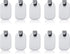 Self Adhesive Hook Stick on Wall 304 Stainless Steel Polished Hanging Clothes Coat Hat Hooks and Strong Heavy Duty Metal Super Power Hooks Storage...