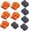 5Pcs XT60i Connector XT60I-F Plug Female with Sheath Housing for RC Lipo Battery FPV Drone Solar Batteries...