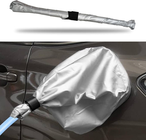 EV Charger Cover, Waterproof Outdoor EV Charger Enclosure, Rain Sun UV Snow Dust Electric Car Charging Plug Port Cover, All-Weather Protection Car...