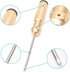 4Pcs RC Hex Screw Driver Kit, 1.5/2.0/2.5/3.0mm Hex Screw Nut Screwdrivers with Small Cross Wrenches Sleeve, Hex Driver Repair Tool Set for RC Car...