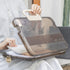 Portable File Box Clear Waterproof Document Storage Box with Snaps PP Files Organizer Cases for A4 Paper Magazines Notebooks School or Office Supp...
