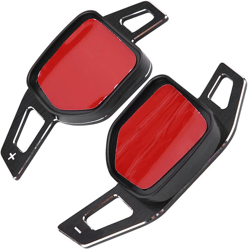 1 Pair Paddle Shifter, Keenso Car Aluminum Steering Paddle Shifter Extension for A1 A3 A4 A6 A8 Q5 Q7...