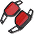 1 Pair Paddle Shifter, Keenso Car Aluminum Steering Paddle Shifter Extension for A1 A3 A4 A6 A8 Q5 Q7...