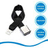 Adjustable 7-31" Airplane Seat Belt Extender - Universal Seat Belt Extender for Airplanes - FITS All Airlines in US Except Southwest 1...