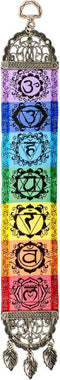 13" Hanging Woven Narrow Carpet - 7 Chakras...