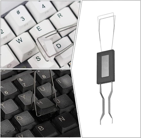 Keyboard Puller Stainless Steel Keycap Removal Tool Professional Key Axis Remover for Mechanical Keyboard Removing...