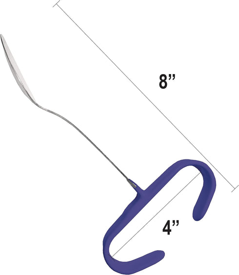 Rehabilitation Advantage Stainless Steel Tablespoon with Vertical Handle...