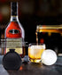 Ice Ball Molds Set of 4,Whiskey Ice Ball Maker Mold,Silicone Sphere Ice Molds with Built-in Funnel,Large Round Ice Cube Molds Make 2.5 Inch Sphere...