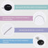 Baby Proofing Refrigerator Lock Combination, Easy Install No Tool Need or Drill Cabinet Drawer Lock with Strong Sticky Adhesive Pad, No Key Needed...