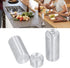 2pcs Spice Stainless Steel Pepper Shaker Kitchen Tool Salt Sugar Spice Pepper Shaker Dredge Salt/Sugar/Pepper Shaker Seasoning Bottle Salt and Pep...