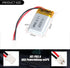 3.7V 300mAh 602030 Lipo Battery Rechargeable 602030 Lithium Polymer ion Battery Pack with JST Connector...