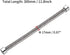 uxcell Corrugated Stainless Steel Flexible Water Line 11.8inch Long G1/2 Female Threaded Connector with Washer, 4pcs...