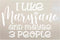 I Like Mary Jane & Maybe 3 People Stencil by StudioR12 | Marijuana Leaf Getting High | Craft & Paint DIY Cannabis Weed Smoker Decor | Select Size ...