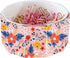Ceramic Paper Clip Holder Paper Clip Dispenser Organizer for Desk Cute Office Binder Clip Holder Bobby Pin and Hair Clip Holder (02-Flower)...