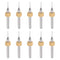 uxcell Micro PCB Drill Bit Set, 1/8" Shank 0.55mm Solid Tungsten Carbide CNC Engraving Print Circuit Board Drill Bits Rotary Tool 10pcs...