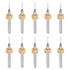 uxcell Micro PCB Drill Bit Set, 1/8" Shank 0.55mm Solid Tungsten Carbide CNC Engraving Print Circuit Board Drill Bits Rotary Tool 10pcs...