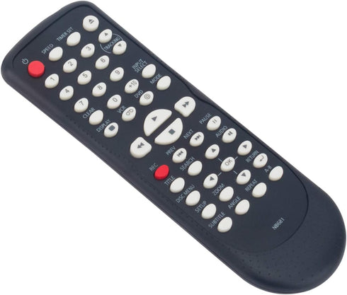 NB681 Replace Remote Control - WINFLIKE NB681UD Remote Control Replacement fit for Funai DVD VCR Combo Player DV220FX4 CDV225FX4 DV220FX4A NB681 N...