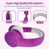 Toddler Wireless Headphones, Bluetooth Kids Headphones 93db Volume Limited Foldable with Built-in Mic for Cell Phones TV Tablet Amazon fire School...