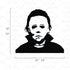 Halloween Holiday Decals Michael Myers Horror Living Room Sticker Funny Door Window Mirror Vinyl Art Décor…...
