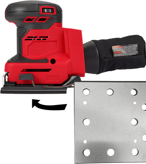 44-66-0475 Aluminum Plate w/Cushion Compatible With Milwaukee Electric Tools...
