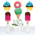 Big Dot of Happiness Sweet Shoppe - Donut, Ice Cream and Cupcake Decorations DIY Candy and Bakery Birthday Party or Baby Shower Essentials - Set o...