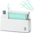 Floss Pick Dispenser with 40 Count Double Thread Flossers, Cleaning Teeth More Deeply, Sealed Storage (Green)...