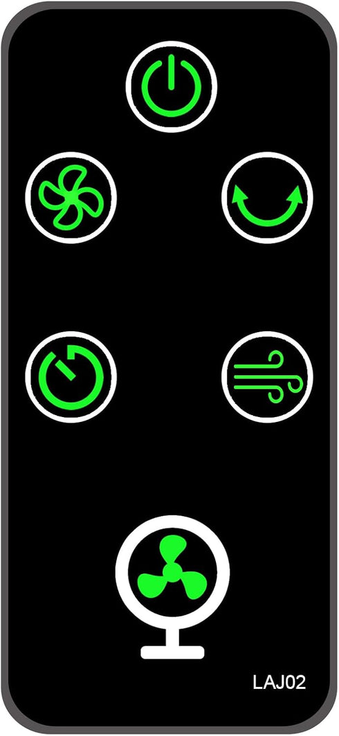 Replacement for OmniBreeze 3333004 Tower Fan Remote Control DC2018...