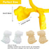 4 Pcs/Set Snowball Maker Clips, Dinosaur Shaped Snow Ball Maker Clips Clamps Outdoor Winter Play Snow Toys Plastic Sand Molds Clay Tools for Kids ...