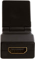 Cmple - HDMI Female to HDMI Female Extender HDMI Port Saver Swivel Adapter, 4K 3D Female to Female HDMI Swiveling Extension (90 Degree Up & Down) ...