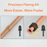 Swedge Tool HVAC Swaging Set - 12Pcs Copper Pipe Expander Swaging Tool Drill Bit Set Precision Flaring Kit HVAC Flaring Tool Bit Set Hand Tools...