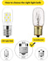 LED 8206232A Microwave Light Bulb (2 Pack) E17 LED Bulbs Replacement 8206232A Whrilpool Microwave 40w Light Bulb - 360LM Daylight White 6000K for ...