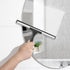 SetSail Shower Squeegee for Glass Doors Stainless Steel Squeegee for Shower Glass All-Purpose Window Squeegee for Tile Shower Walls, Bathroom, Sin...