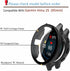 5-Pack Screen Protector with Tempered Glass Compatible with Garmin Venu 2 / Garmin vivoactive 4 Smartwatch, Hard PC Bumper Case Ultra-Thin Scratch...