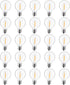 25-Pack G40 LED Replacement Light Bulbs, E12 Screw Base Shatterproof Globe Bulbs for Outdoor String Lights, 0.6Watt Equvalent to 5 Watt Incandesce...