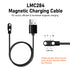 2-Pack Magnetic Charging Cables LMC284: Fast & Safe Charging for Open-Ear Bluetooth Headphones. USB Charger Cord for Bone Conduction Wireless Earp...