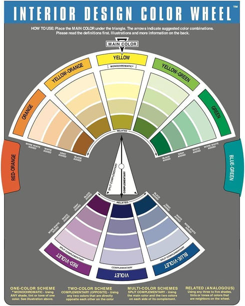 The Color Wheel Company Interior Design Wheel interior design color wheel, Multi...