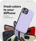 GOOSPERY for iPhone 12/12 Pro (2020) 6.1-Inch Card Holder Wallet Case, Protective Dual Layer Bumper Phone Back Cover with Hidden Mirror - Purple...