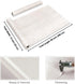 CRE8TIVE White Wood Peel and Stick Wallpaper Removable Light Wood Contact Paper for Countertops Waterproof Faux Wood Look Wallpaper Self Adhesive ...