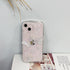 Fycyko Phone Case for iPhone 12 Clear Case Butterfly 3D Flower Aesthetic Luxury Crystal Colorful Sparkly Cute Women Girl for iPhone 12 Case Access...