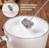 Handheld Electric Double Mesh Milk Frother Whisk Latte Cappuccino Barista Art...